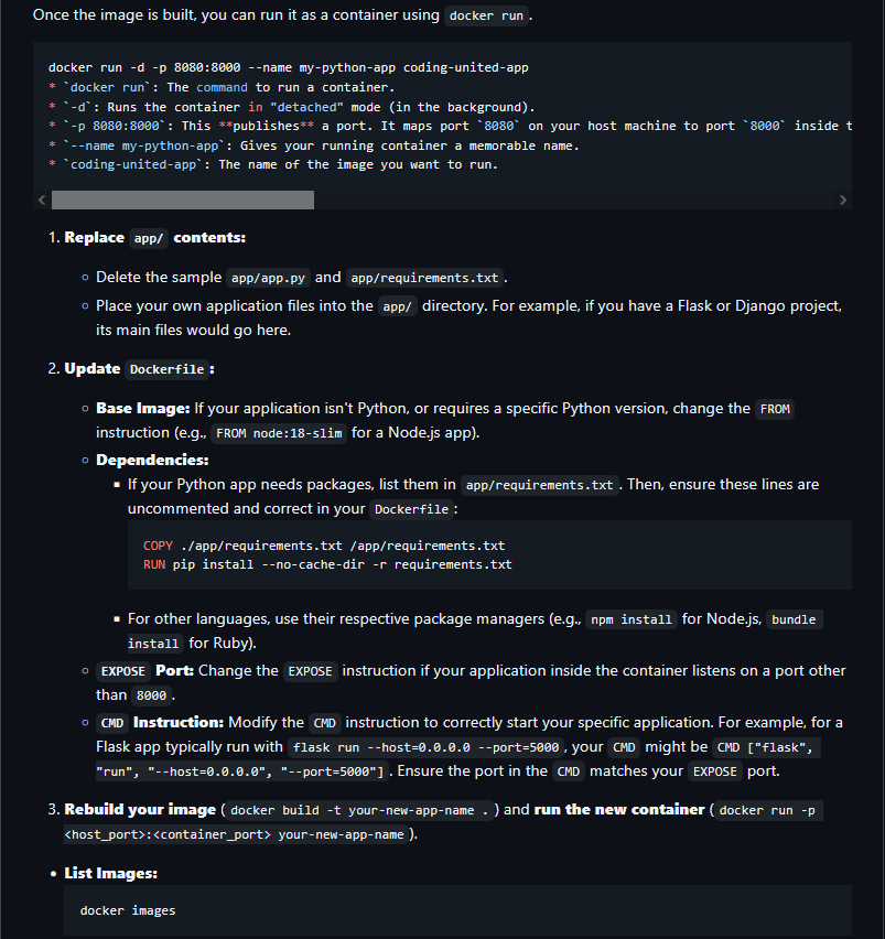 Developer Onboarding Templates (Python & Docker)